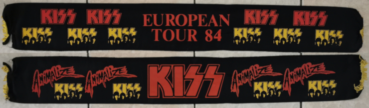 KISS WORLD TOUR 1983-1984 SCARF